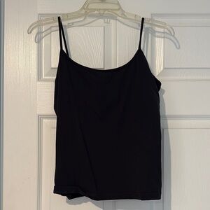 Black Spaghetti Strap Cami Top